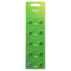10 Pilha (1 Cartela) Lr626 Sr626 Ag4 1.5v Bateria Alcalina