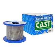 Carretel De Solda 1.0mm 60x40 189Msx10 125g Cast Metais