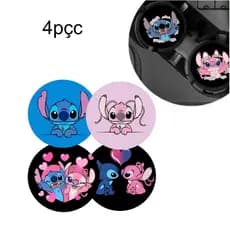 Porta Copos para carro personalizado Stich