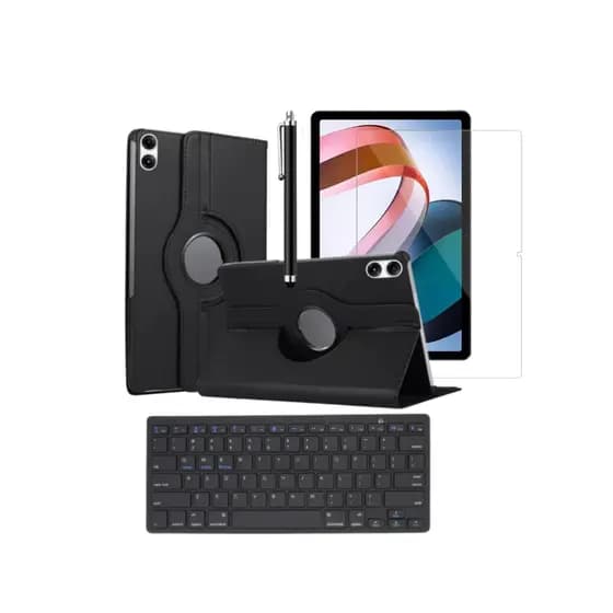Capa e Película + Caneta Touch + Teclado Bluetooth Para Tablet Redmi Pad Pro 12.1