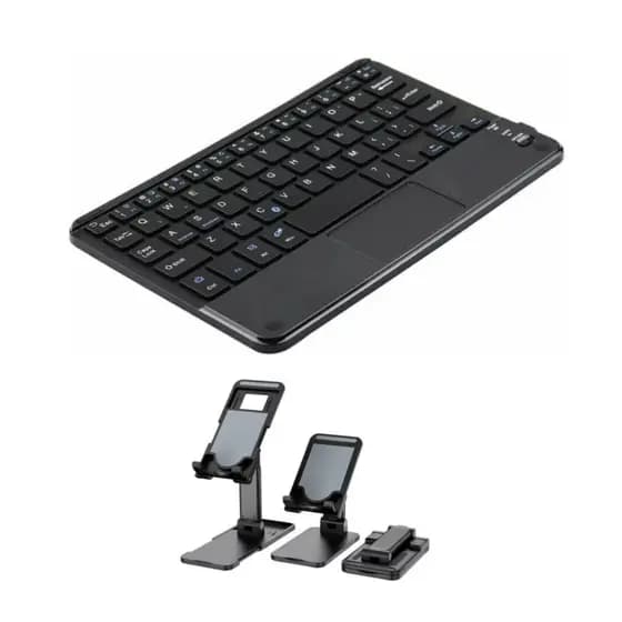 Teclado Bleutooth TouchPad - Suporte de Tablet P/Tablet Galaxy A7 T500/ T505 10.4