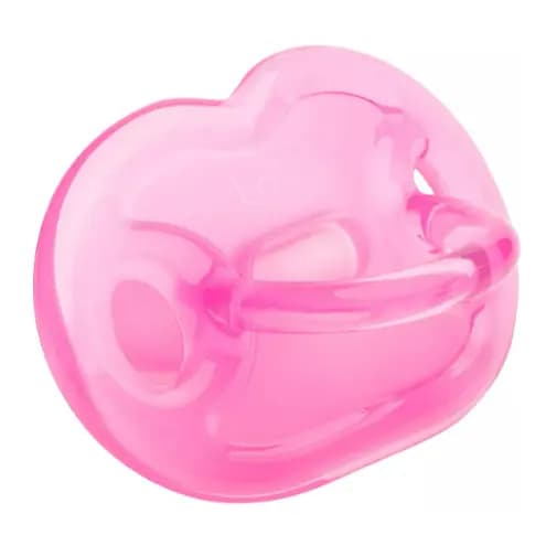 Chupeta Rosa Lolly Para Bebês e Crianças