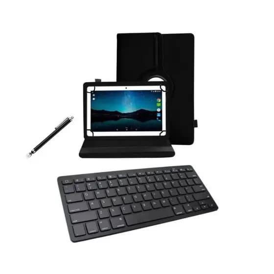 Capa Com Teclado + Caneta Touch Mini Para Tablet Xiaomi Pad5 11 Polegadas