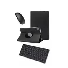 Capa Case Giratória + Teclado + Mouse para Tablet Redmi Pad Se 8.7