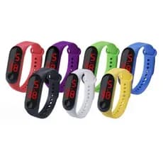 Relógio de Pulso Digital com LED Unissex aprova de agua Esportivo VÁRIAS CORES/ Relógio Tipo Bracelete Relógio de Led Simples Lindo