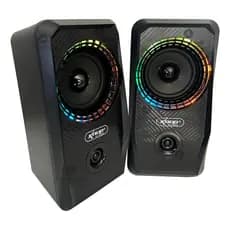 Caixa De Som Amplificada Para Pc Notebook Gamer(preto,127/220v)