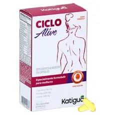 Suplemento Alimentar Katigua Ciclo Alive 30 Capsulas