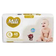 Fralda Mili Love E Care Mega G 48 Unidades