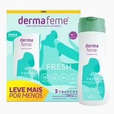 Kit Sabonete Íntimo Dermafeme Fresh 200ml