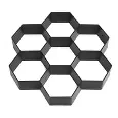 Forma Molde Caminho De Piso P/ Jardim - Forma Colmeia - Easy Piso