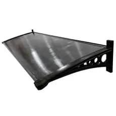 Toldo 40x30cm Protetor Abrigo p/ Câmera de Segurança Resistente a Sol e Chuva