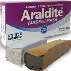 Massa Epóxi 100g 2 Horas Original -Cola Adesivo Araldite TekBond