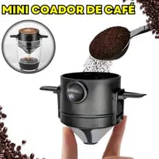 Filtro Coador De Café Reutilizável Individual Inox Portátil Coffee Chá Cozinha