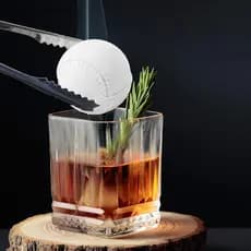 PRS Golf Football Ice Ball Mold Box Bandeja De Grade De Gelo De Silicone Molde De Esfera Grande Para Cotails Party Bar U