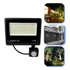 Refletor Led 200w Holofote Sensor Presença Fotocélula Bivolt A Prova d'água Ip66