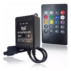 Controle Rítmico Sensível Ao Som Para Fita Led Rgb 3528 5050
