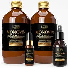 Kit Monovin Xtreme Shampoo Tônico Crescimento Capilar Acelerado Tratamento Antiqueda