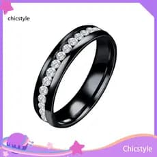 chicstyle Cuidados De Saúde Perda De Peso Queima De Gordura Emagrecimento Anel Magnético Joias De Strass
