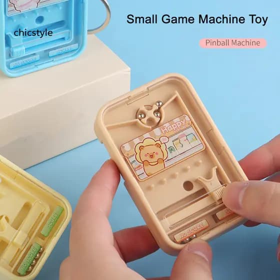 Brinquedo De Máquina De Jogo Anti-Ansiedade chicstyle , Portátil De Captura De Contas Com Chaveiro , Resistente A Quedas