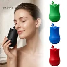 Rolo De Gelo Facial chicstyle , Bandeja De Silicone Macio Para Compressa Fria , Ferramenta De Compressão Aperto De Poros