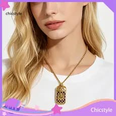 Show its artistic charm This is a timeless vintage style piece that blends spirituality with wearable art