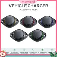 Carregador Duplo Usb Automotivo 3.1A 12-24V Adaptador De Alimentação Para Carro Motocicleta Barco