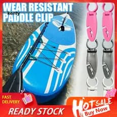 Paddle Shaft Holder with Clip Size 1 Pair 3d Printed Kayak Grip Lightweight Secure for Canoe Kayaking for Comfortable