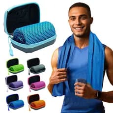 Toalha De Resfriamento Ao Ar Livre kT 5 Unidades , Portátil Para O Verão , Esportiva De Secagem Rápida , Tecido Absorven