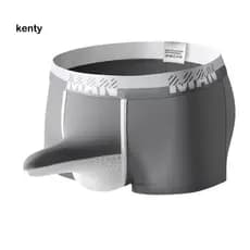 Boxers Masculinos Confortáveis kT , Uso Diário , De Cintura Larga , Tecido Elástico Alto , Bolsa De Suporte Respirável ,