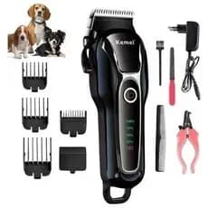 Maquina Tosa Cães E Gatos Profissional aparador de pelos pets original kemei 1991 - 100/220v  bivolt
