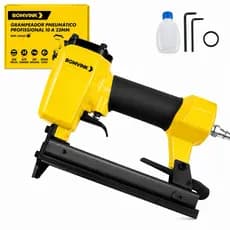 Grampeador Pneumático Profissional Pistola Grampo Tapeceiro - Bomvink