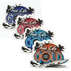 Adesivo Gold Fast Life Assorted 8,5 x 11,5 cm Sticker