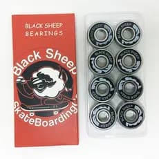 Rolamento Black Sheep Silver Skate Patins - Caixa Vermelha 8 rolamentos
