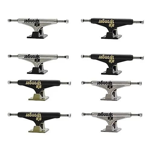 Trucks Stronger 139mm 149mm 129mm Mid Skate Kp Vazado 1 Par Truck Skate Skateboard