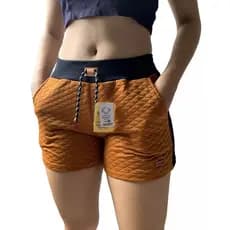 KIT 3 Bermuda Shorts Femininos Moletom Metalasse Casual Moleton
