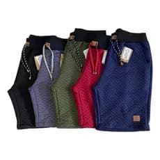 Kit 2 e 3  Bermuda Moletom Metalassê Casual Masculina Treino