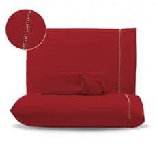 Kit Jogo de Lençol Solteiro Casal Queen King Berço 400 fios Cama Box toque Suave e Acetinado
