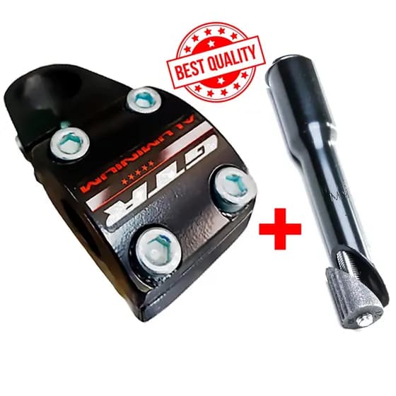 Mesa Suporte de Bicicleta GTR Para Guidão de Moto + Adaptador Aço 21.1mm
