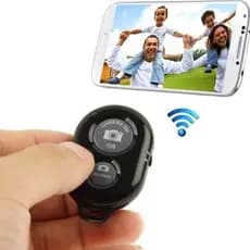 Controle Botão Disparador Para Tirar Self Celular Selfie Bluetooth Universal IOS e Android Sem Fio
