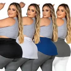 Kit 4 Tapa Bumbum Do P ao G4 Plus Size Com Faixa De Amarrar Promoção Atacado