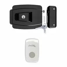 Fechadura Elétrica Agl Reversivel 12v + Botoeira Simples