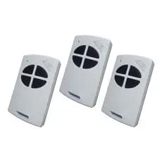 3 Controle Remoto Agl Com 4 Botões Cada Controle