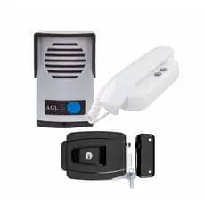Kit AGL Interfone P10 e fechadura Reversível 12