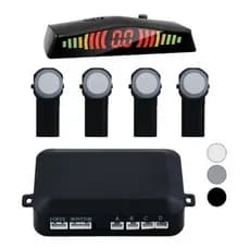 Sensor De Ré Estacionamento Embutido Oem Mod. Original Prata