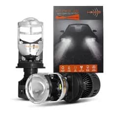 Lâmpada De Led Mini Projetor Canhão 16.000 Lms Conector Hb3