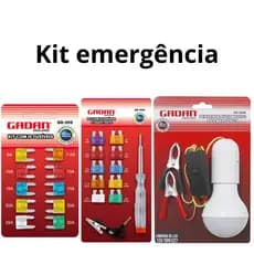 Kit 20 fusível + lâmpada pendente LED + chave de teste