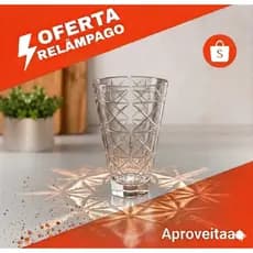 Jogo 6/4/2 Copos 420ML De Luxo Dumiant Porto Fino Long Suco Bebidas