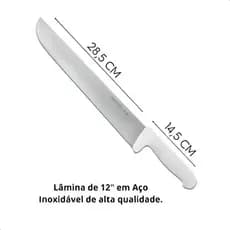 Faca Açougueiro Corta Osso Facão Resistente Aço Inox Profissional facão Cutelo envio imediato