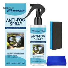 Espelho De Banheiro PU Antiembaçante , Spray Versátil Para Vidros Domésticos E De Carro , Clareza De Longa Duração Espel