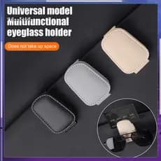 Car Sunglasses Clip Magnetic Holder for Sun Visor – Secure Driving Glasses for Cars Trucks Suvs and Rvs Durable Auto f